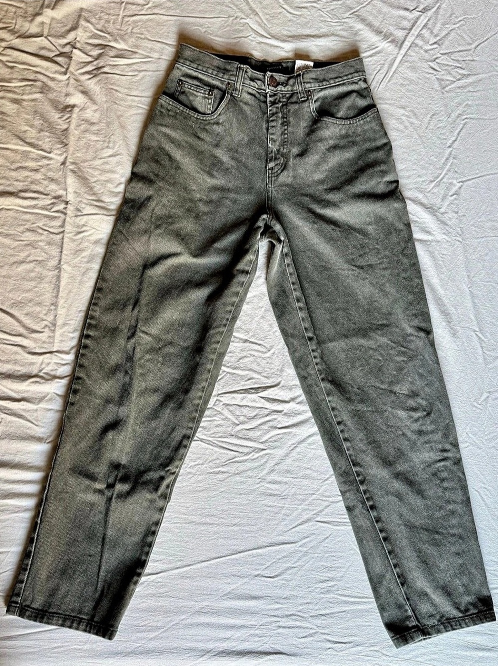 Bill Blass Straight Leg Jeans in Green Size 8